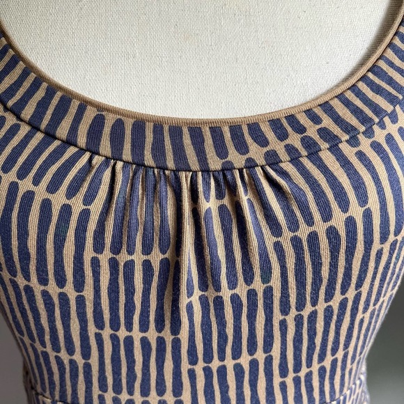 Boden Weekend Jersey Knit Dress w Pockets Scoop Neck A-Line Women's Size 4 - Picture 4 of 8